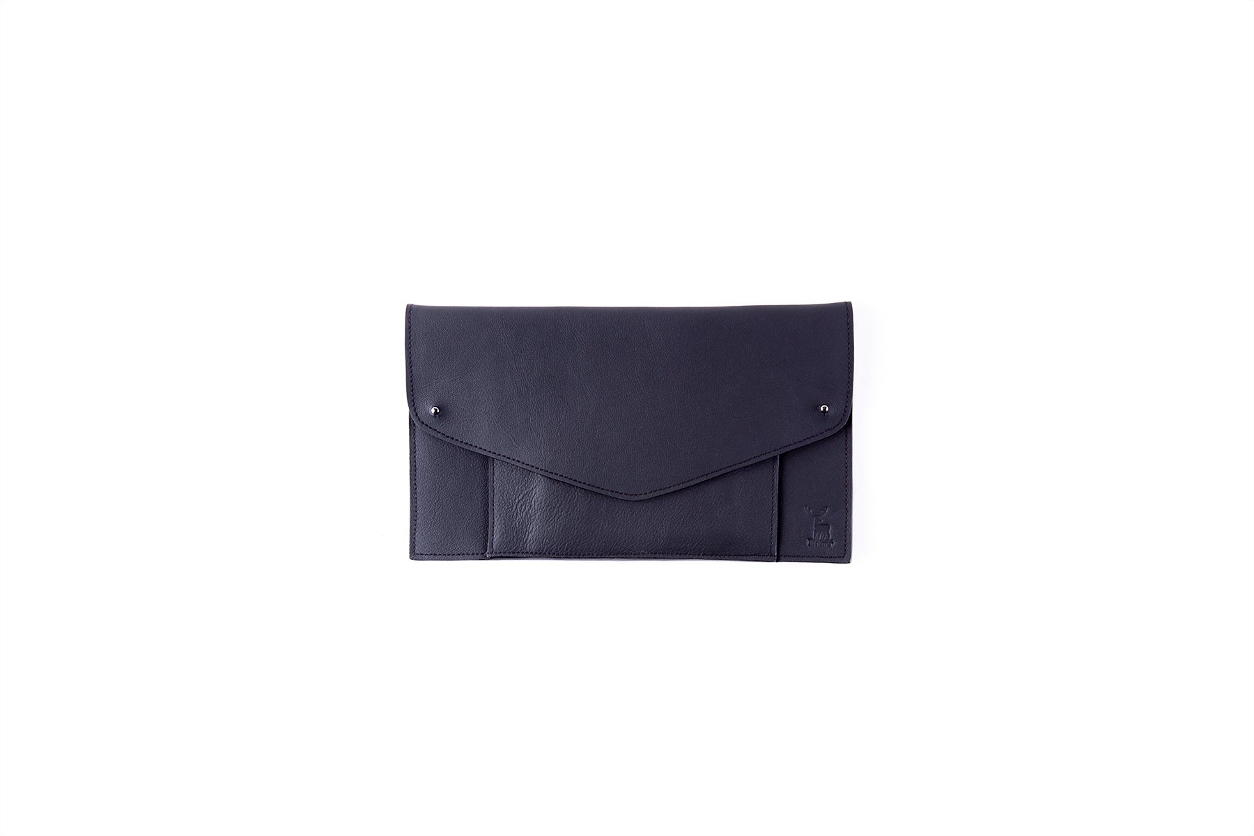 Travel Wallet Black Medium Maison Eli