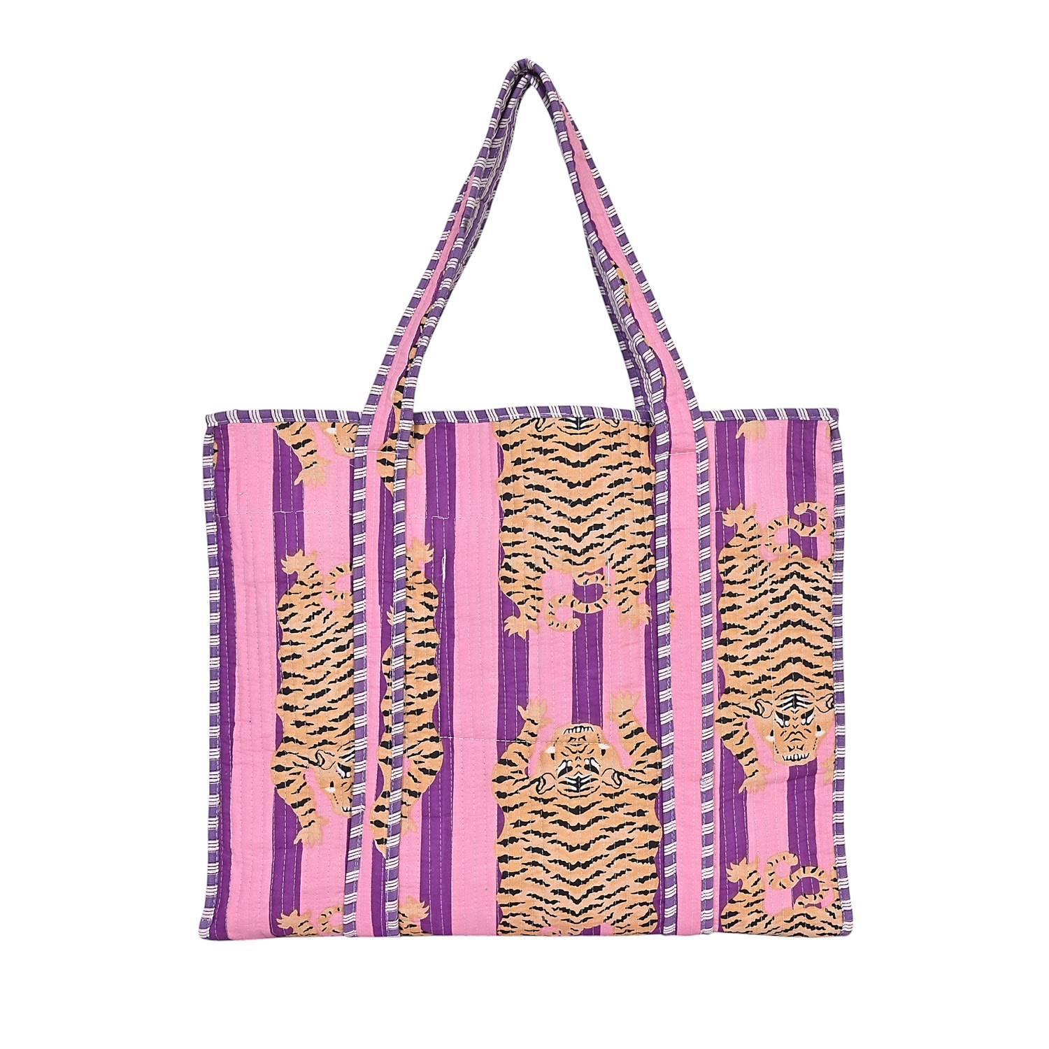 Conscious Yoga Collective Women's Pink / Purple The Ultimate Tibetan Tiger Tote Pink