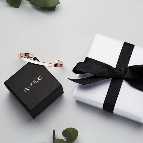 Lily & Roo Gold Small Square Locket Necklace In Locket