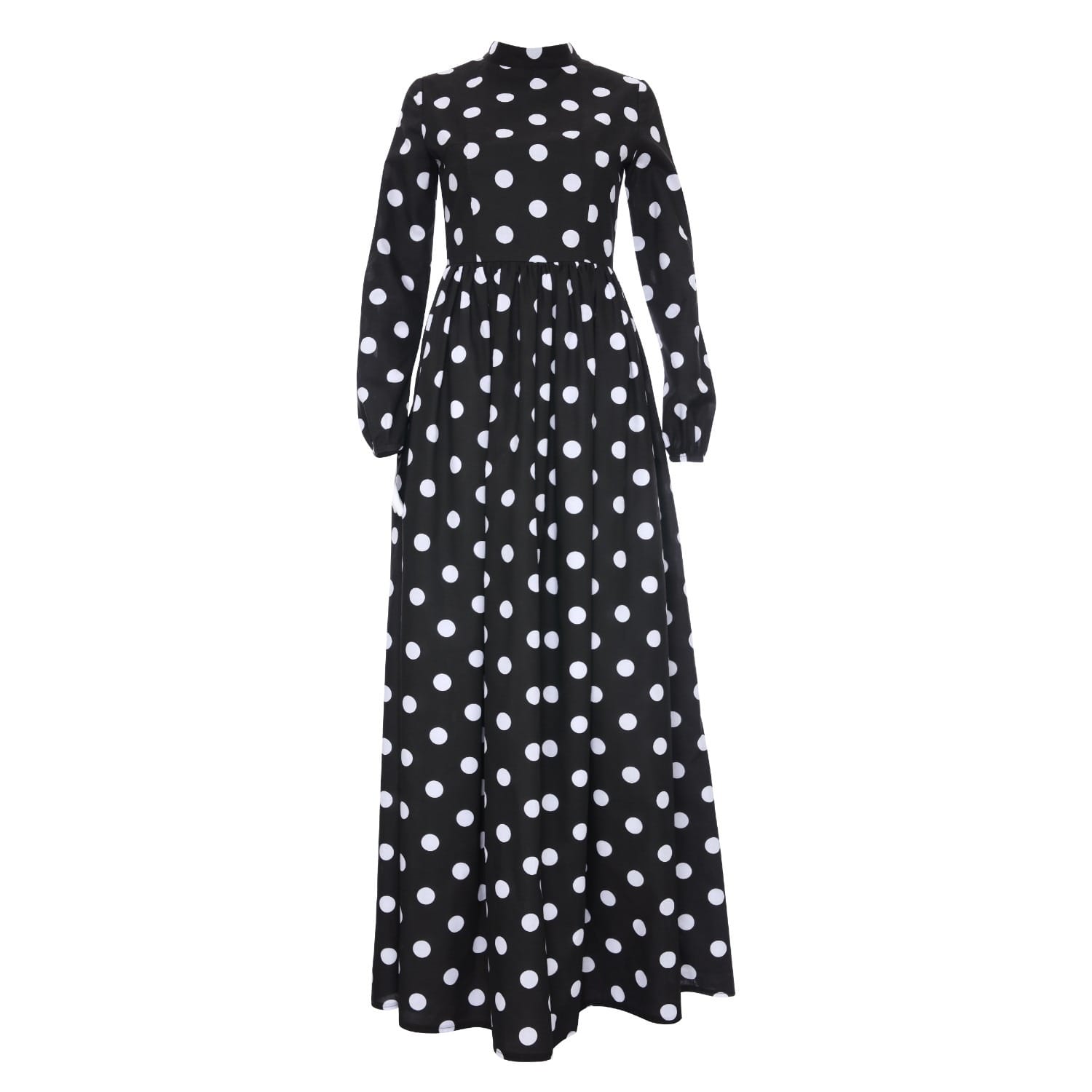 black and white polka dot dress – Fashion dresses