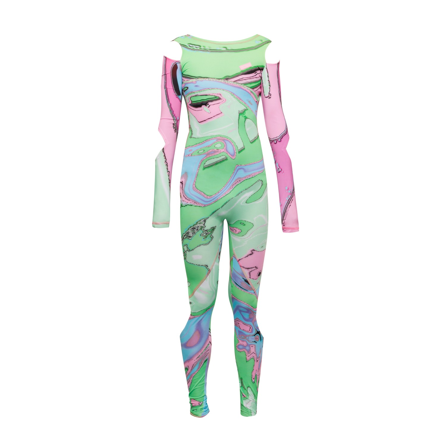 JERSEY TWIST FRONT JUMPSUIT WONDER WOMAN main image 0