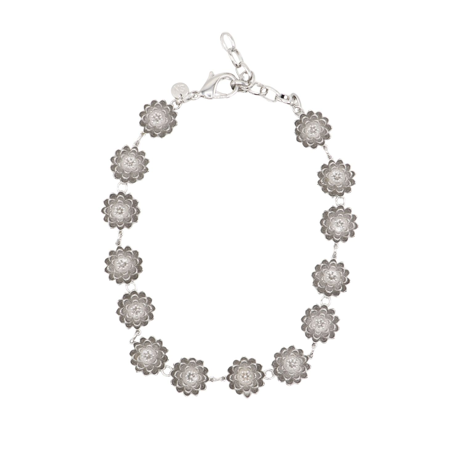 Sita Nevado Women's Loto Necklace - Silver In Silver