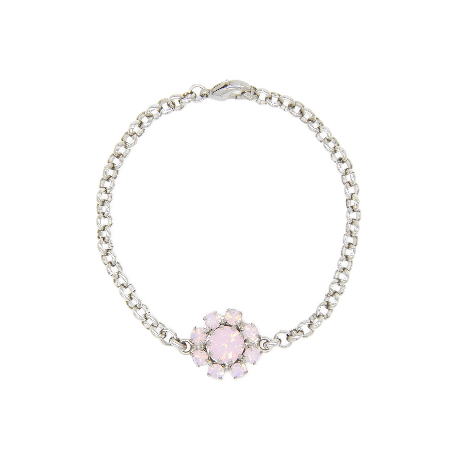 Women’s Pink / Purple Florentine Garden Bracelet In Rose Opal Rosaspina Firenze