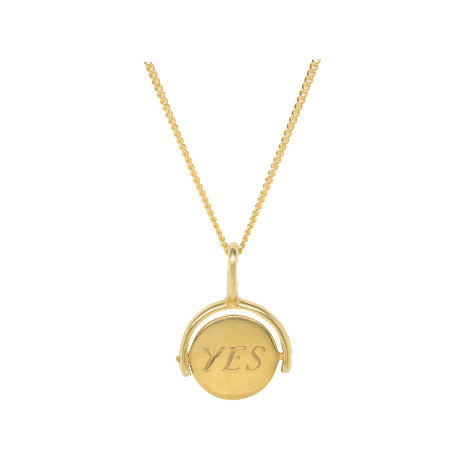 Katie Mullally Limited Women's Amanda Lamb X Katie Mullally Choice Charm Silver & Chain Gold Plated In Gold