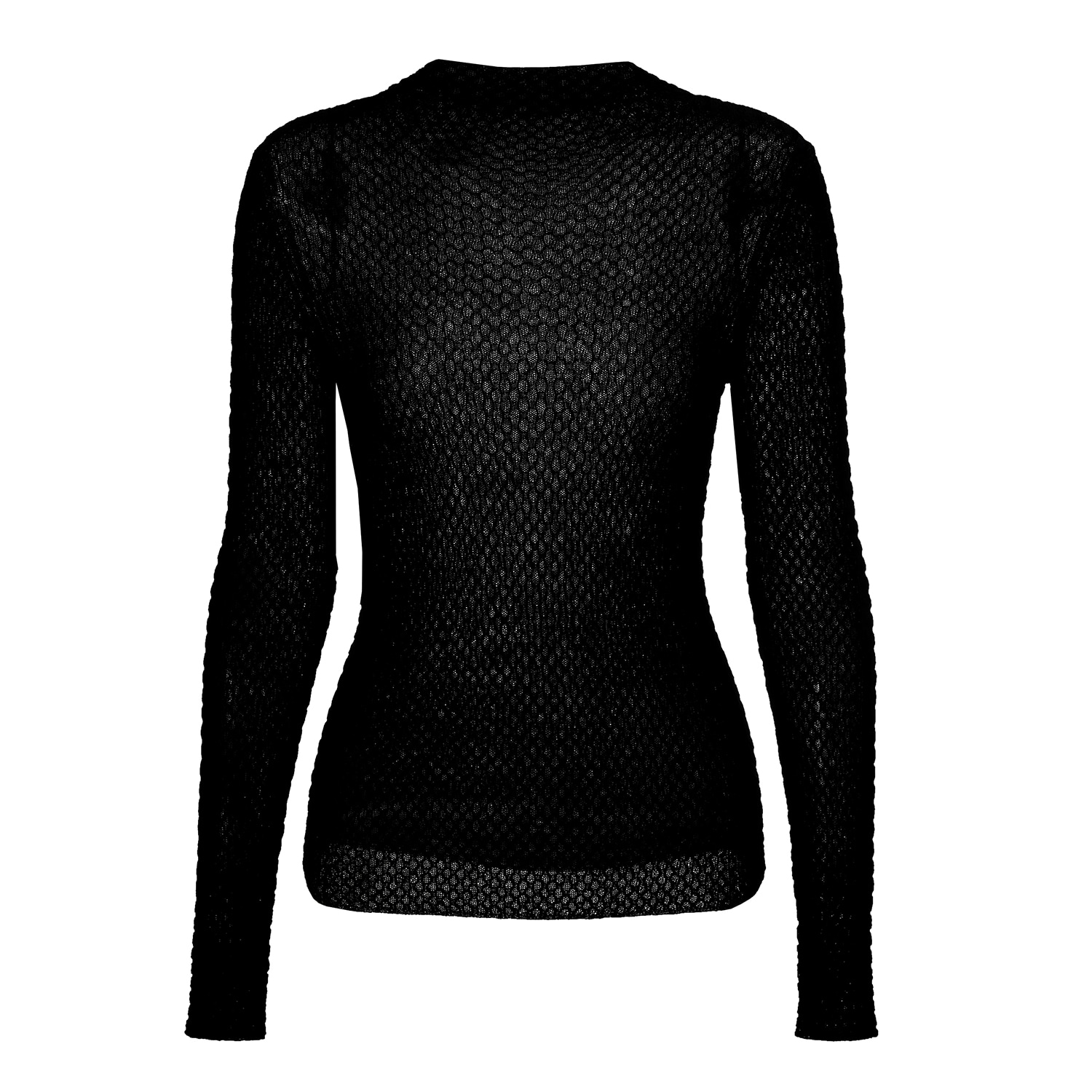 Nuaje Nuaje Women's Auden Merino Wool Mock Neck Top In Black In Black
