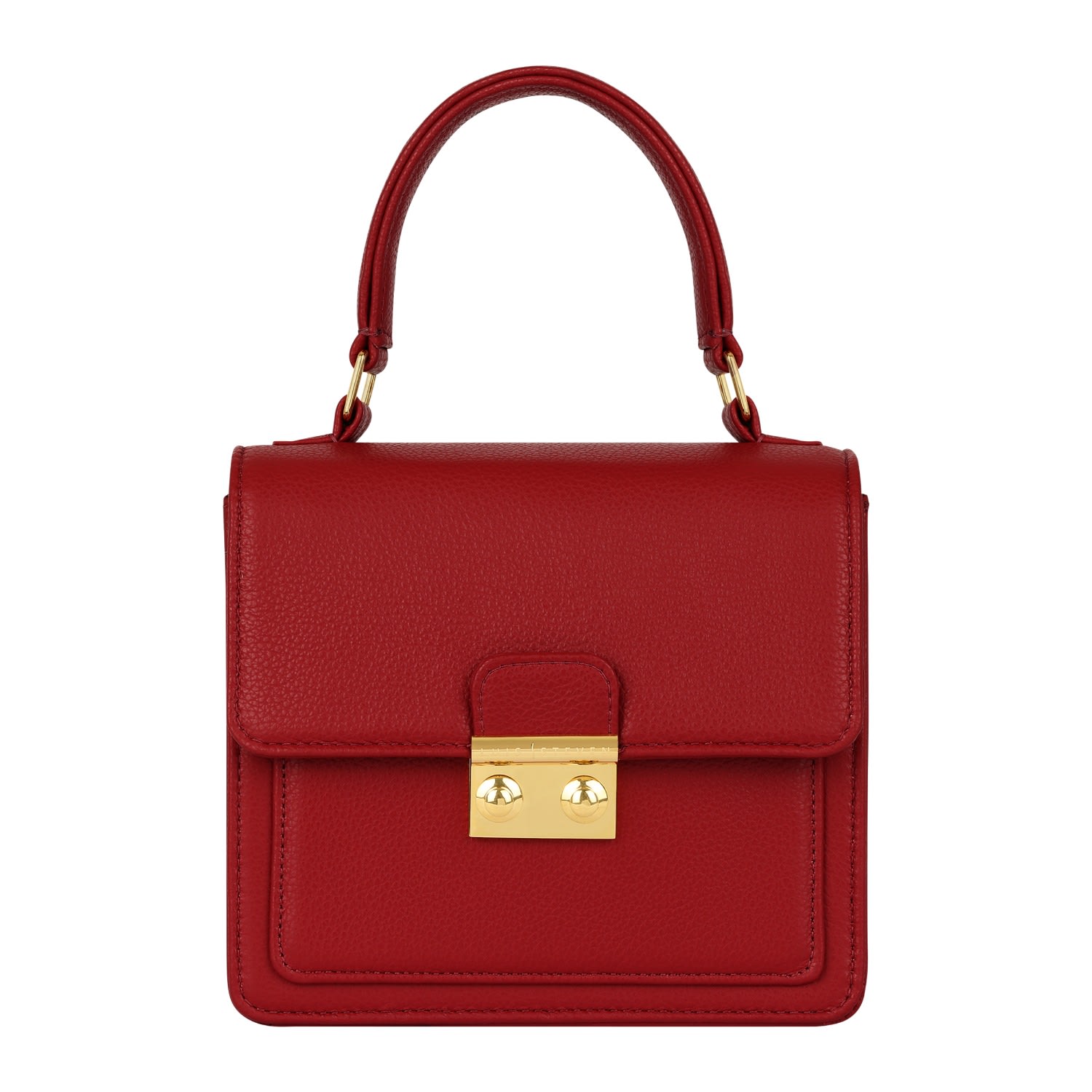 Luis Steven Women's Madie - Red Pebble Leather In Red