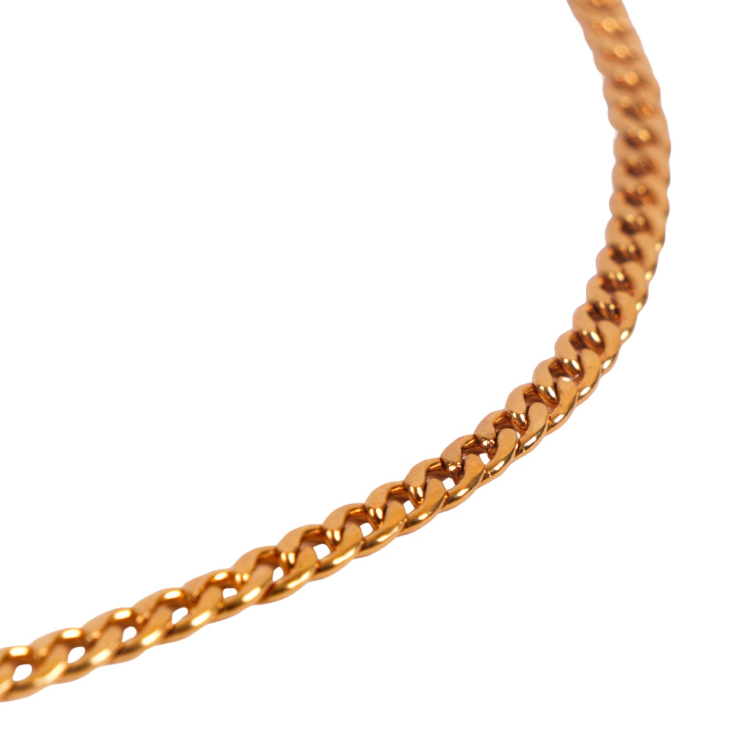 Les Reines Bicontinental - Men Classic Chain Necklace 24k Gold Plated