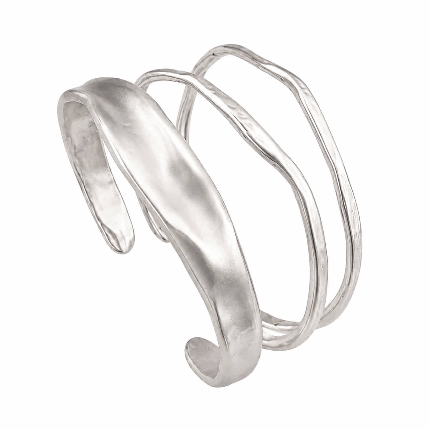 アクセサリー zuci Three-Stranded Bangle(Silver) アクセサリー zuci