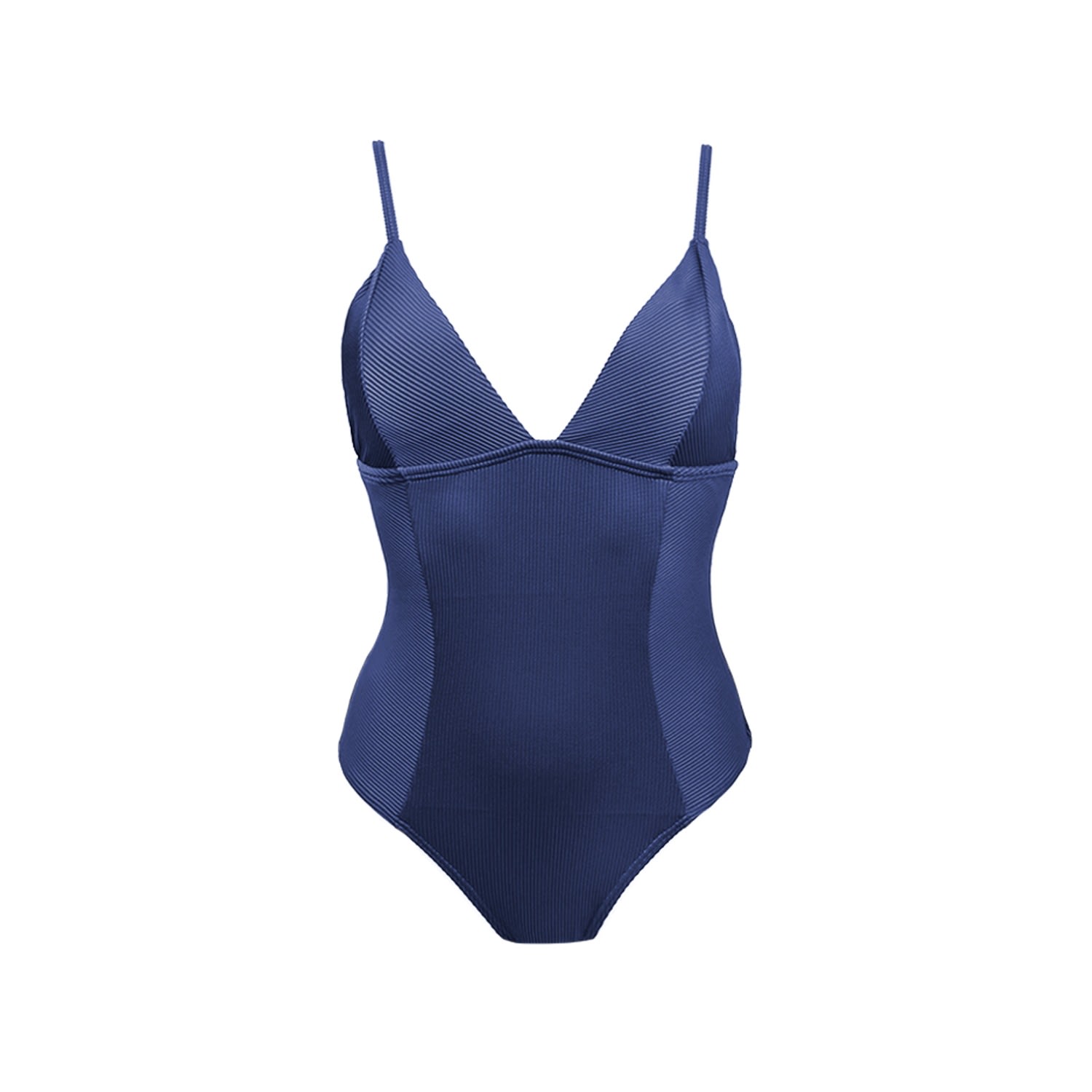 Women's Miss Courageous One Piece Swimsuit - Navy Blue | Small | Aulala Paris