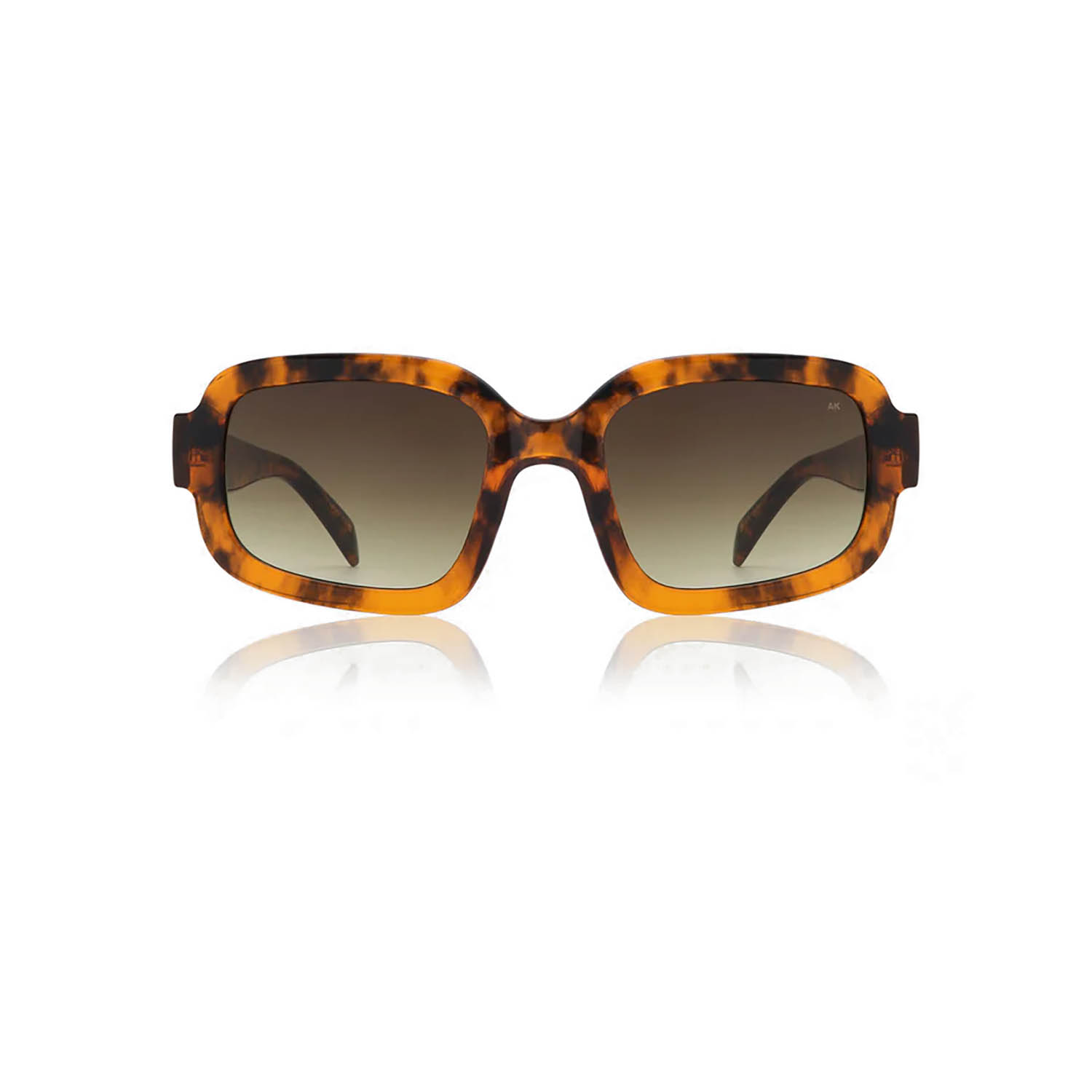 Women's Brown Pluto Sunglasses Havana | A. Kjærbede
