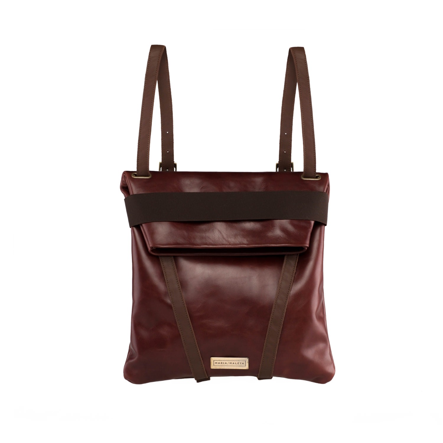 Women’s Vs Backpack Brown Letter A Maria Maleta