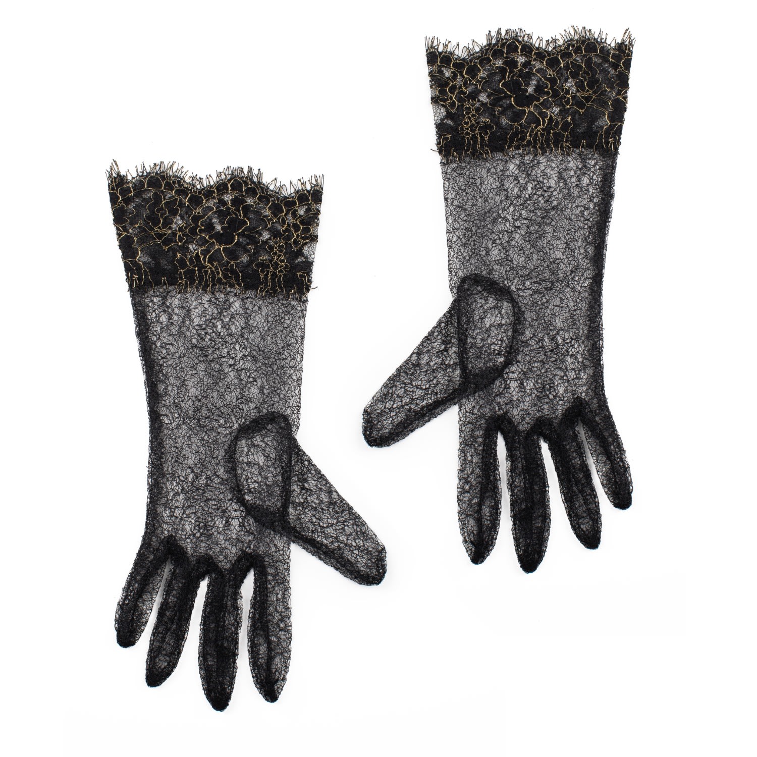 Women’s Black Aishan Gloves Ii One Size Azima Musayeva