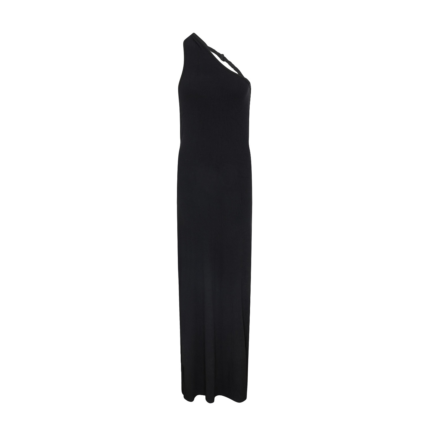 In | Dress Two-Way Single Black FIGS Twisted Maxi | Wolf Badger Shoulder Strap & SOUR