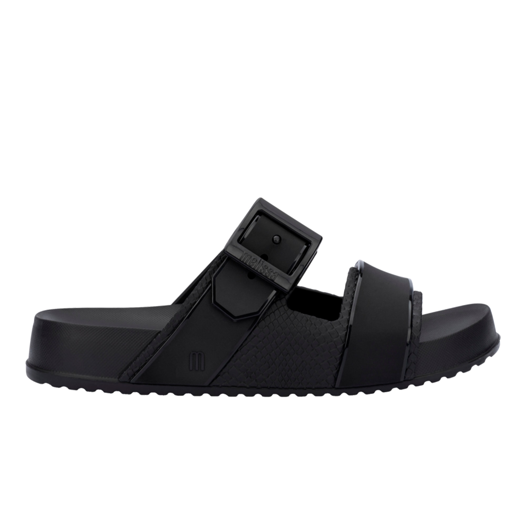Melissa Cozy Connection Slide Sandal In Black