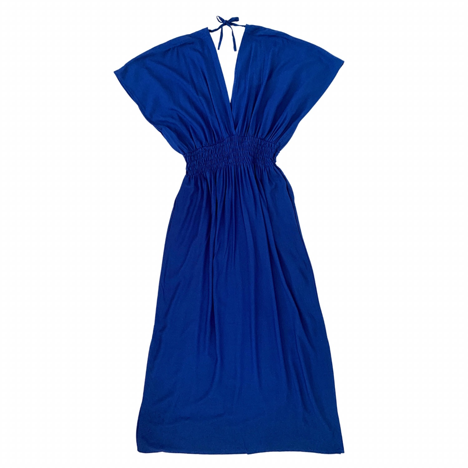 Pink Haley Women's Blue Olivia Maxi Dress In Indigo In Blue