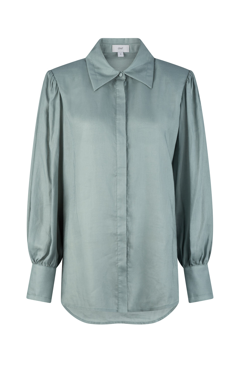 Women’s Prague Relaxed Shirt - Sea Blue Extra Small Dref by D