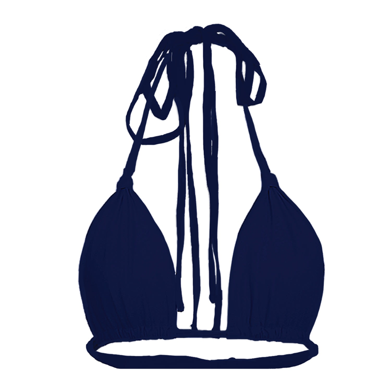 Lula-ru Women's Blue Tilly Triangle Navy In Blue