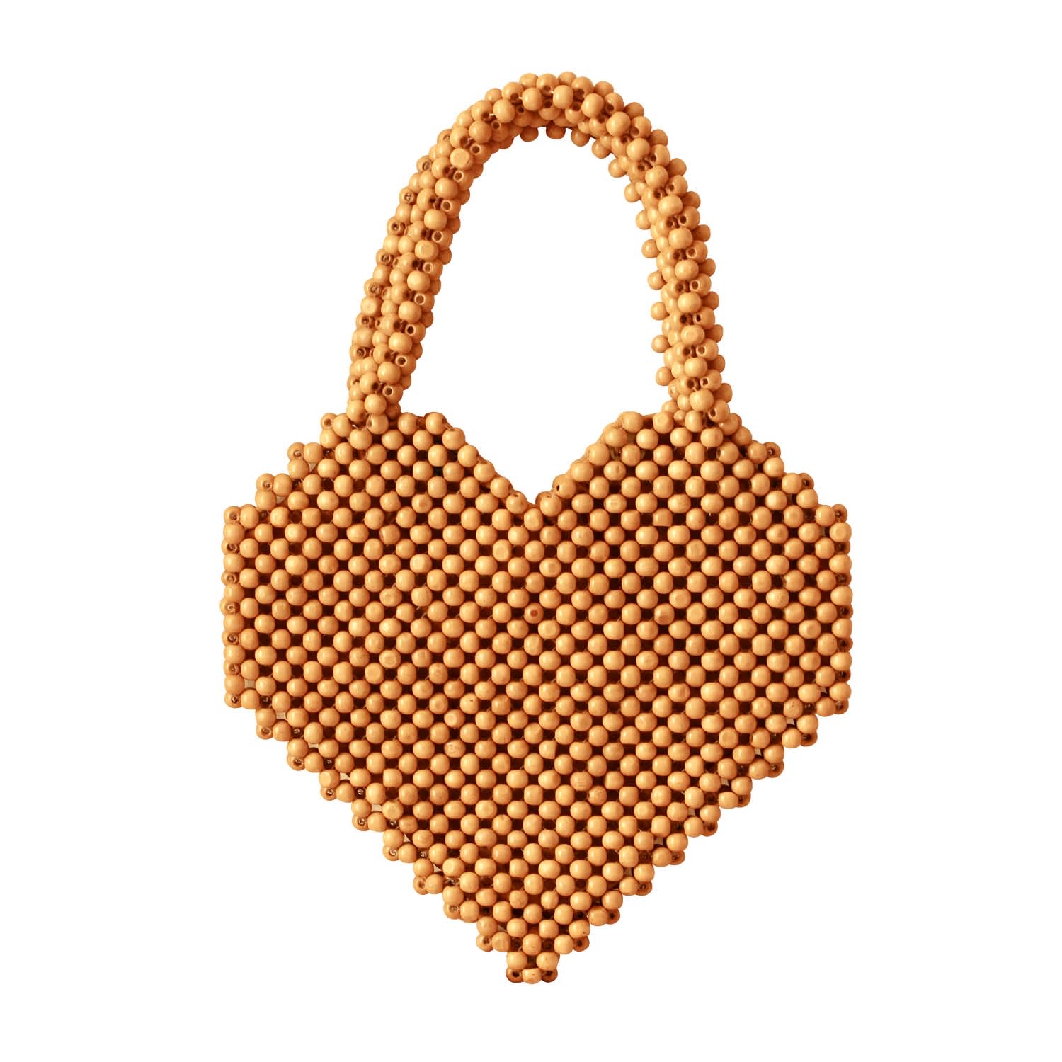 beaded tote bag