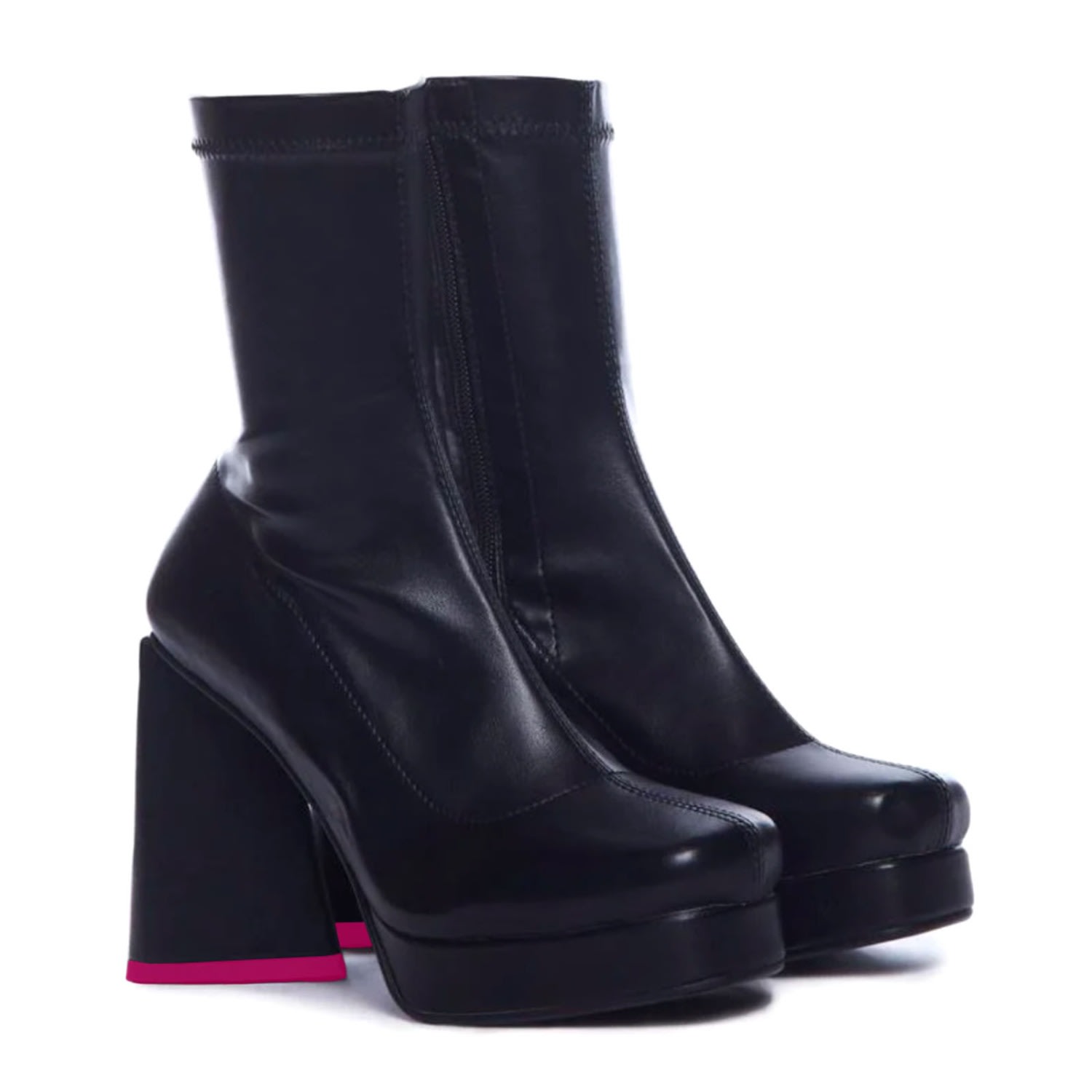 Lamoda Women's So Chic Platform Ankle Boots In Black