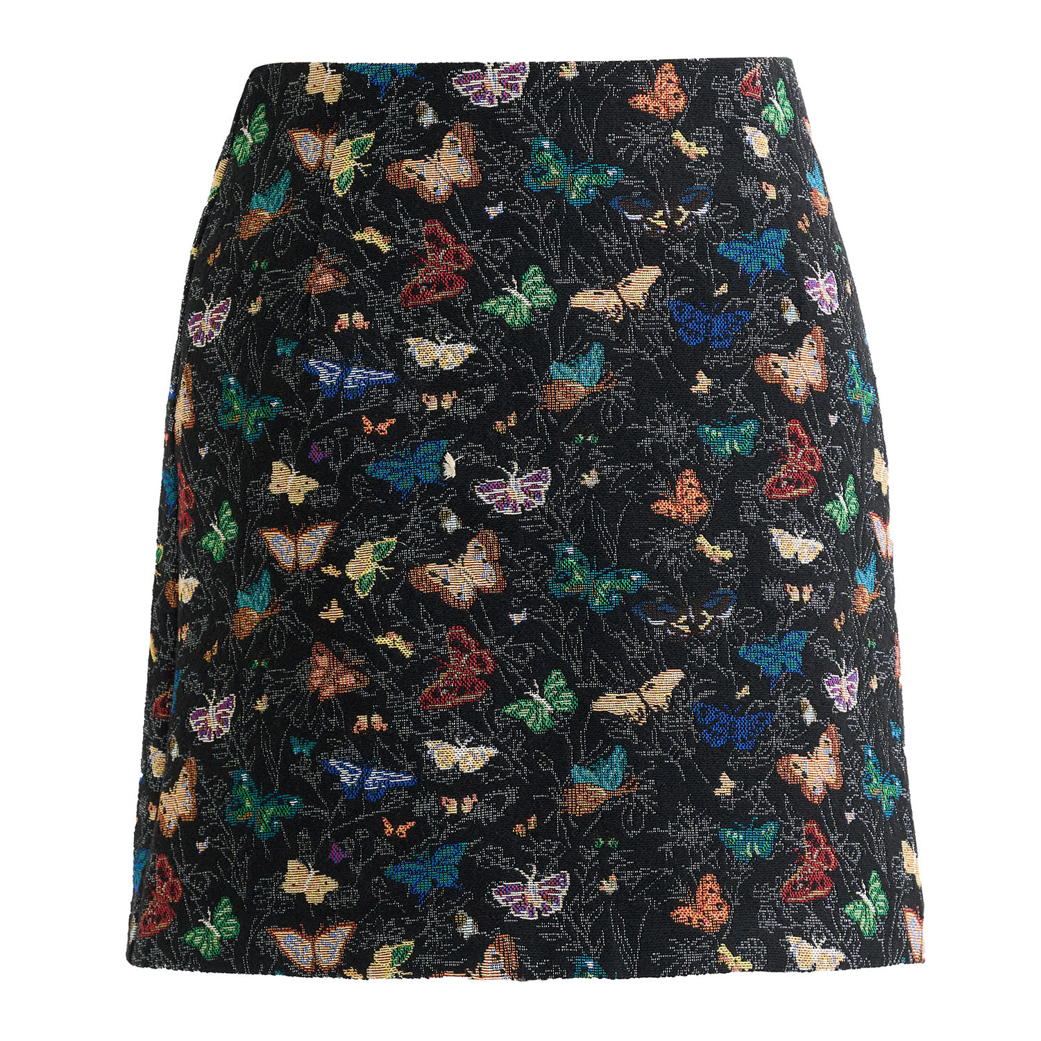 Louche Women's Aubin Butterfly Ball Jacquard Mini A-line Skirt – Multicoloured
