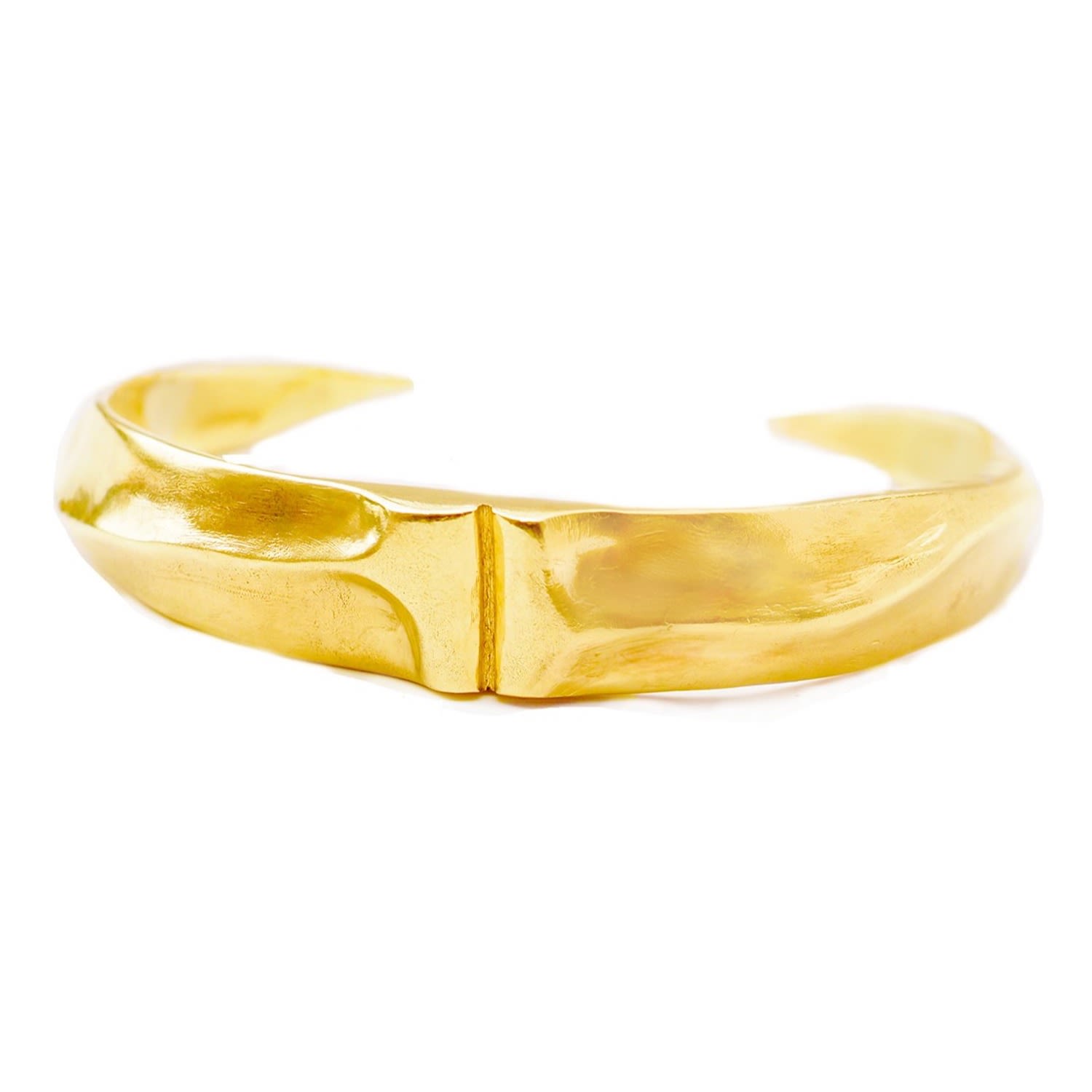 Nicole Amato Women's Fortitude Large Bangle Cuff Bracelet - Gold In Gold