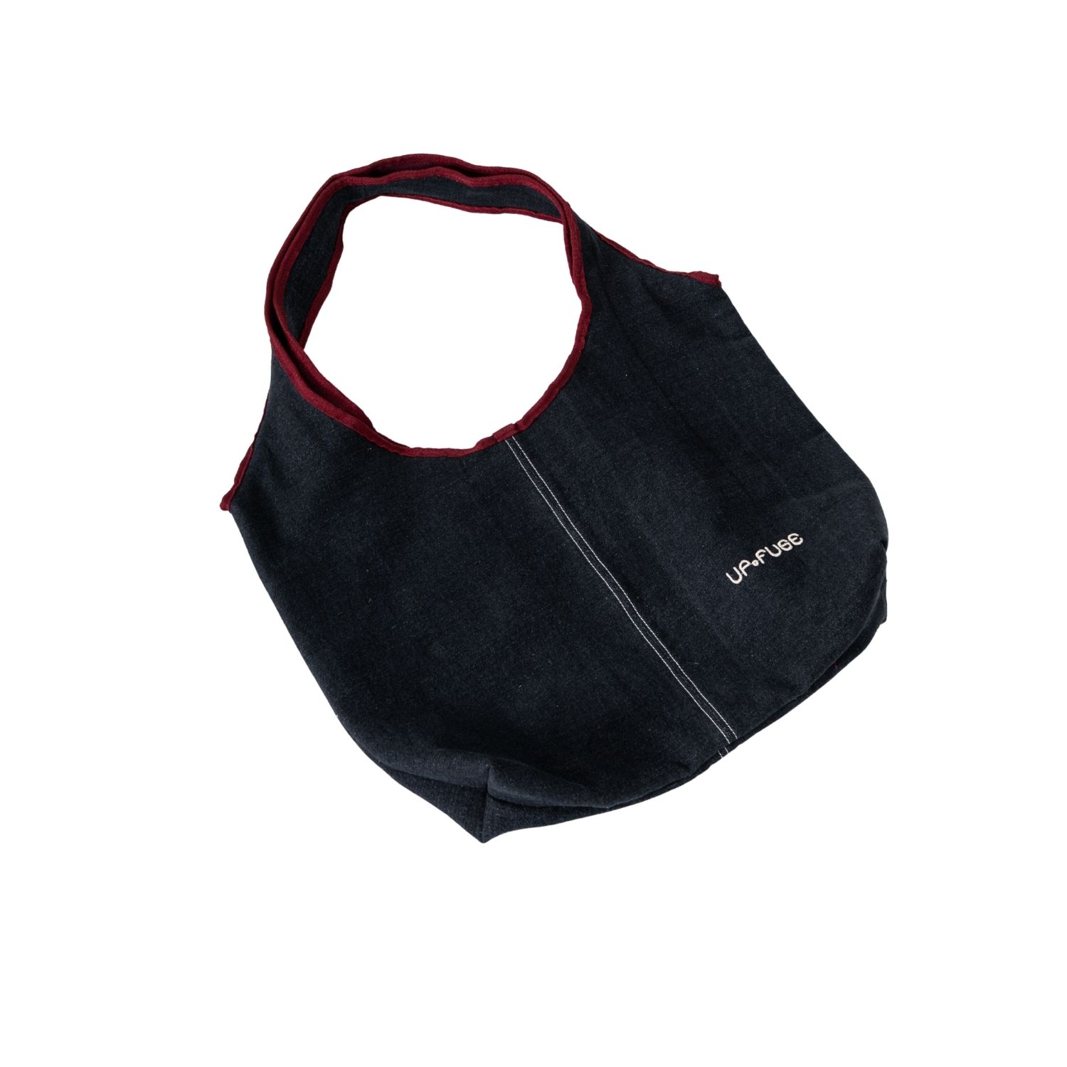 Up-fuse Women's Jean-ius Reversible Tote Bag - Black In Black
