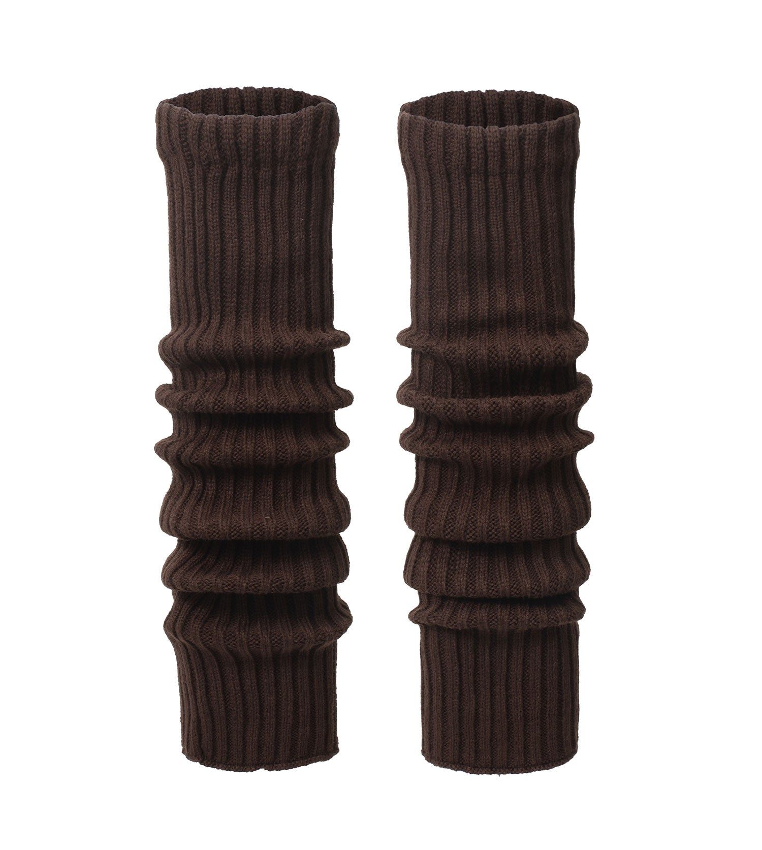 Women's Brown Thick Leg Warmer Boots In Chocolate | One Size | Everau Australia