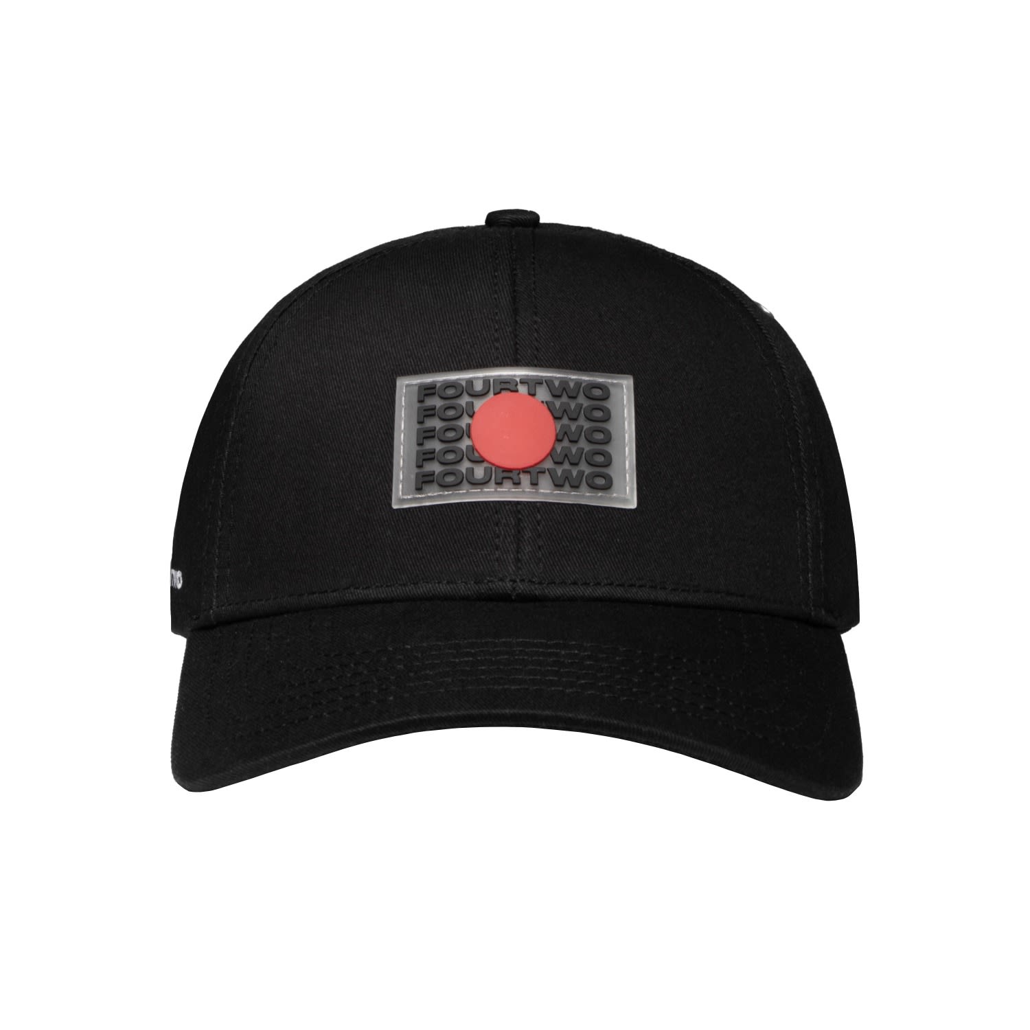 Men’s Black / Silver Fourtwo Cap - Clear Label