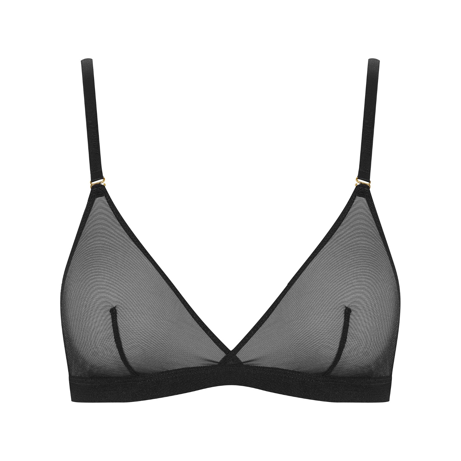 Maison Close Chambre Noire Cupless Bra - Black