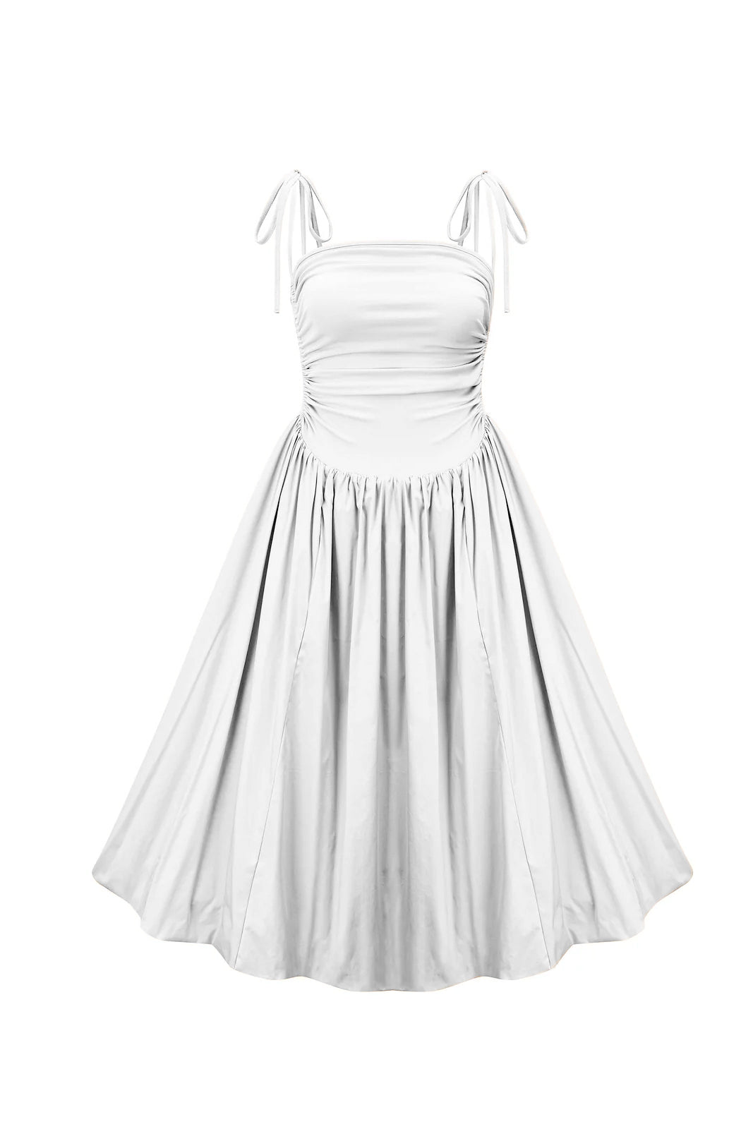 Women’s Alexa White Puffball Dress Medium Amy Lynn