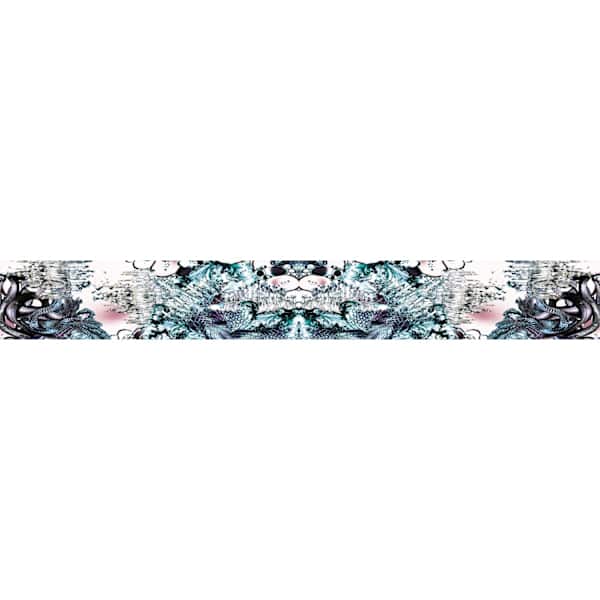 Cassandra Hone Snakes & Chandeliers Skinny Scarf