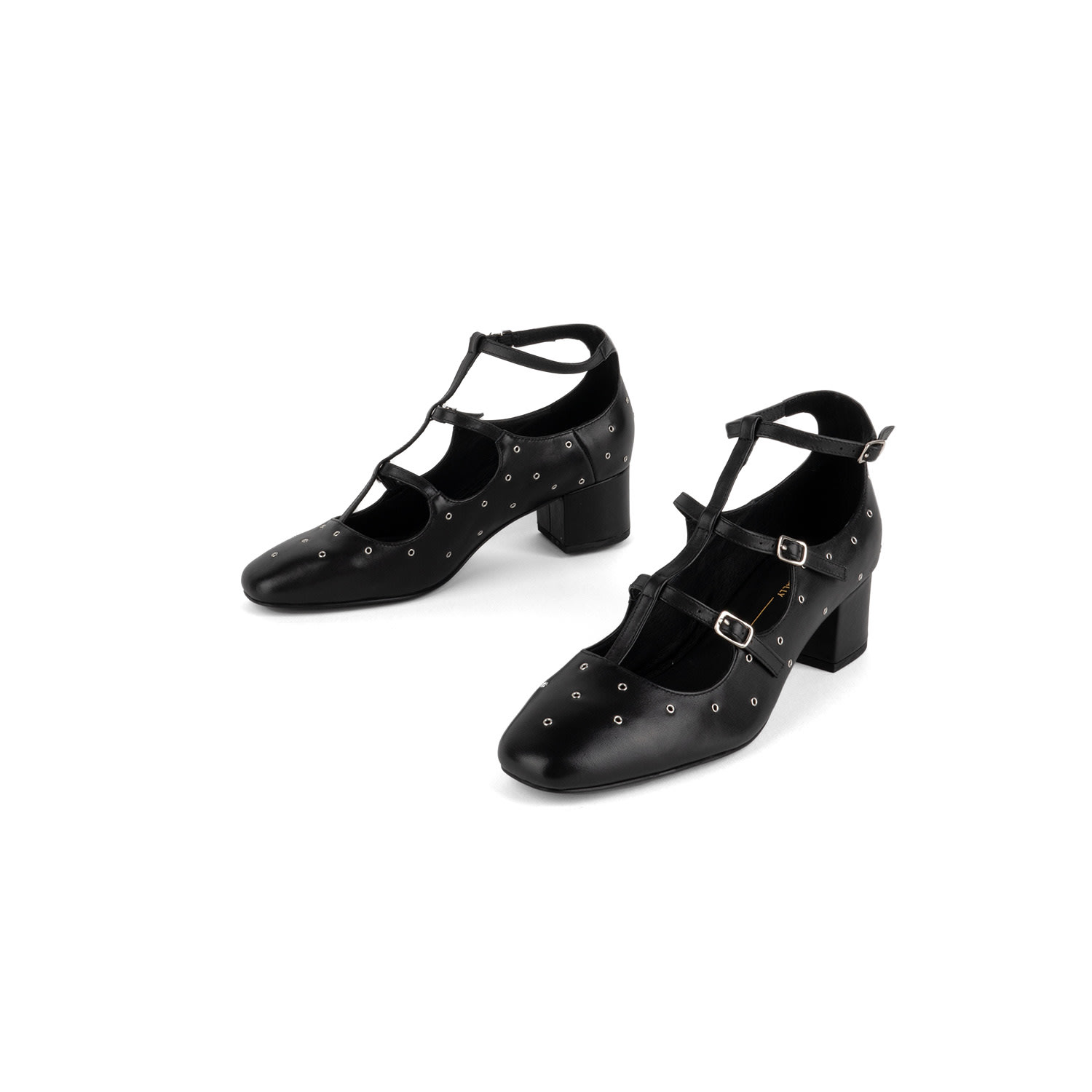 Intentionally Blank Women's Pickle Mary Jane-black In Black