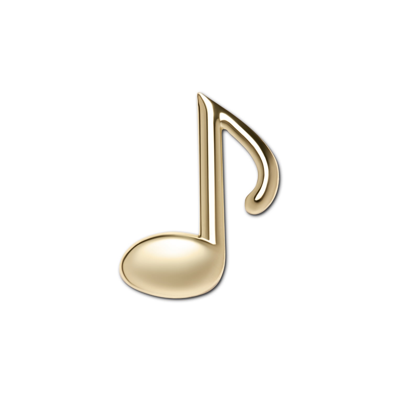 Women’s Golden Pin Musical Note Make Heads Turn