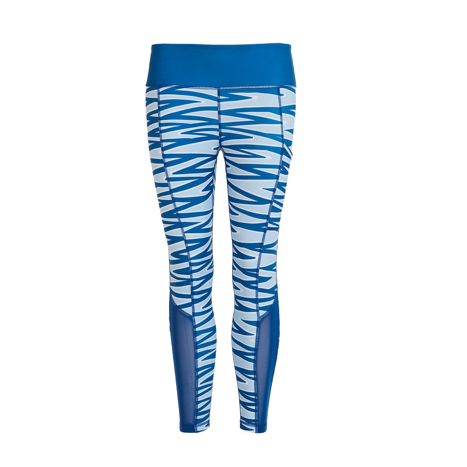 Women’s Blue Zigzag Leggings Xxs Perky Peach