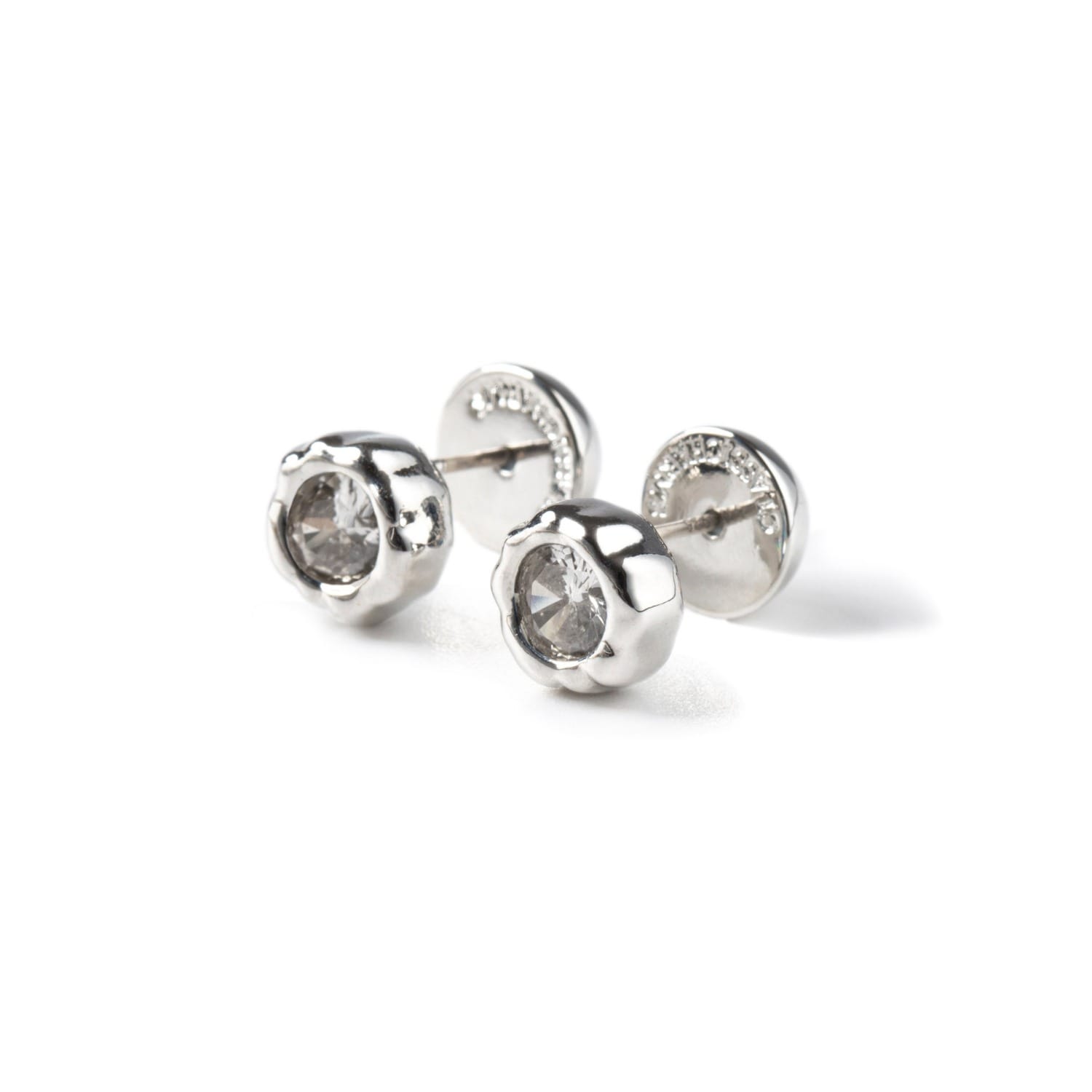 Classicharms Skyler Molten Cubic Zirconia Stud Earrings