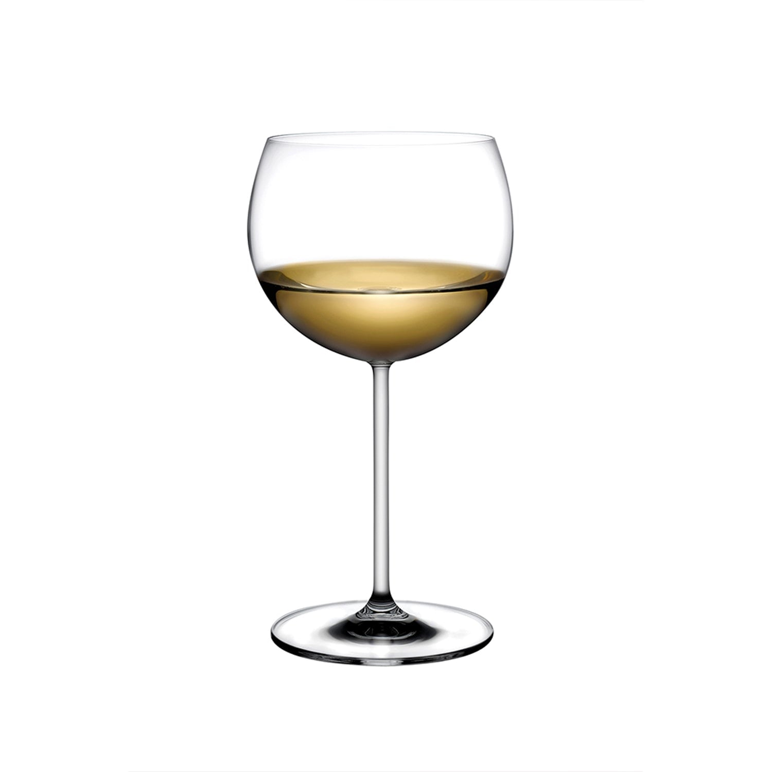 Turgla Home Neutrals Vantage Crystal Bourgogne White Wine Glasses Set Of Two