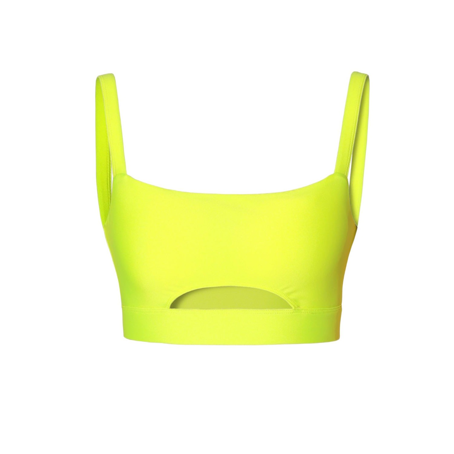 Aggi By Halewski Women's Yellow / Orange Joy Laser Yellow Top In Yellow/orange