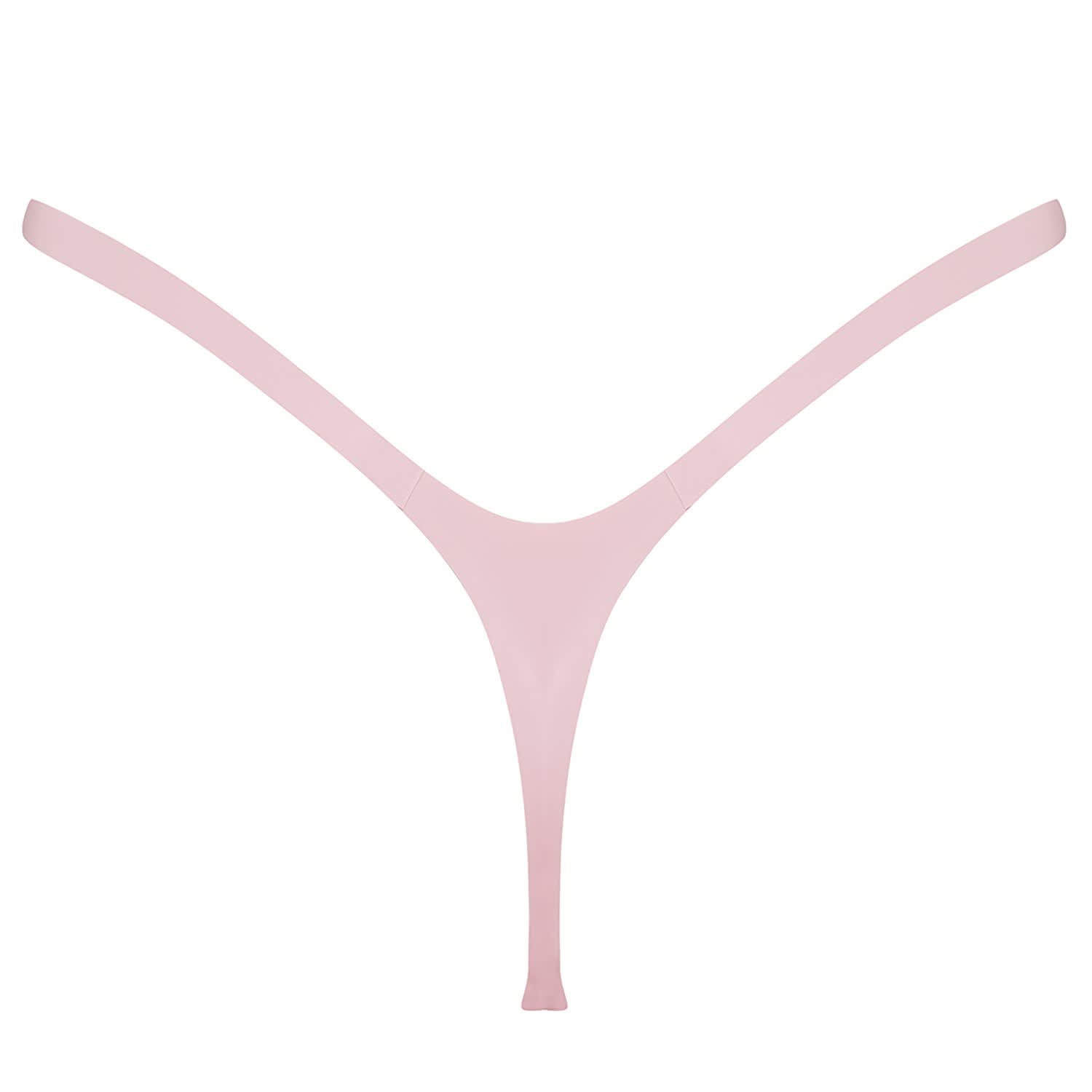 Latex G-String - Pink by Elissa Poppy