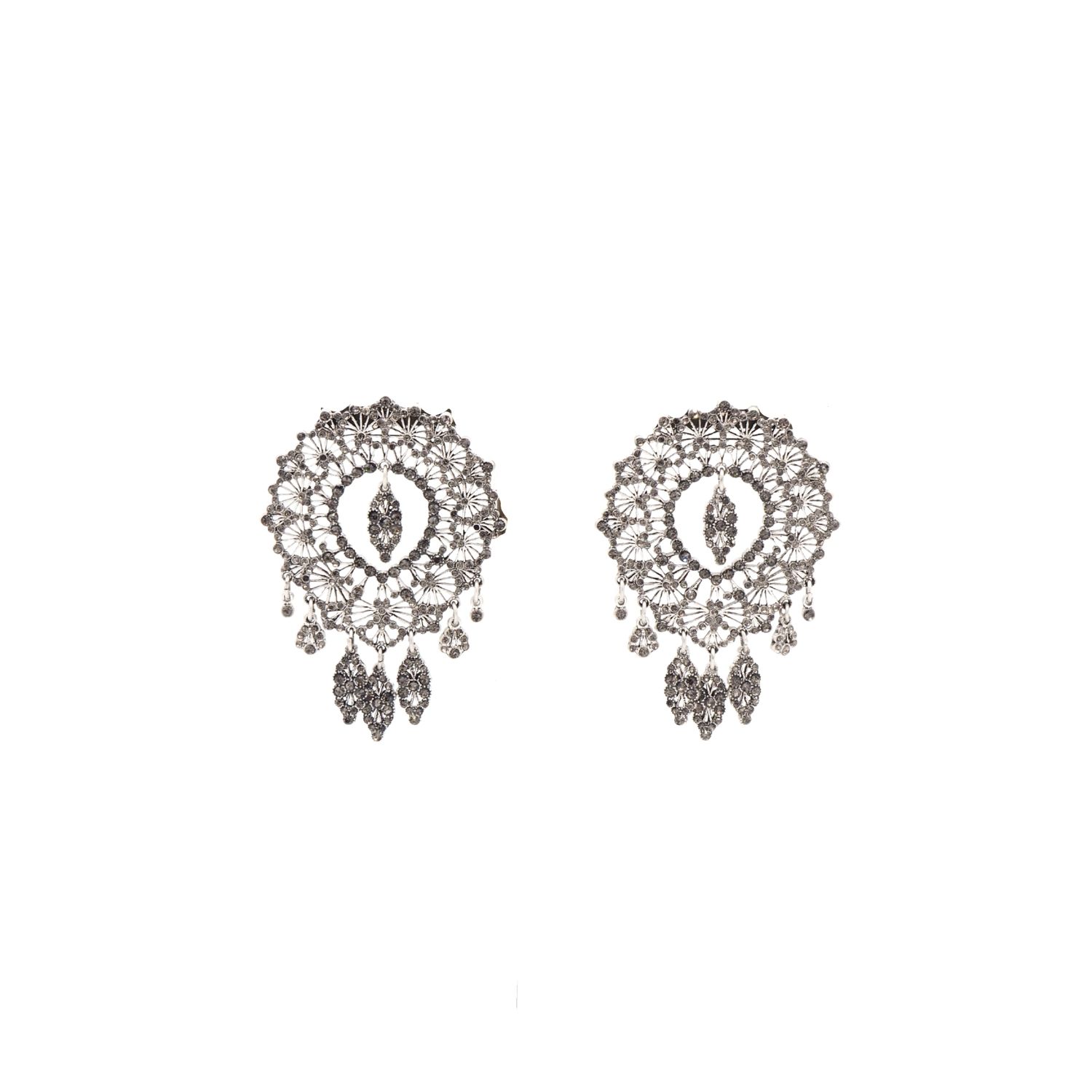 Sita Nevado Women's Telar Earrings - Silver In Silver