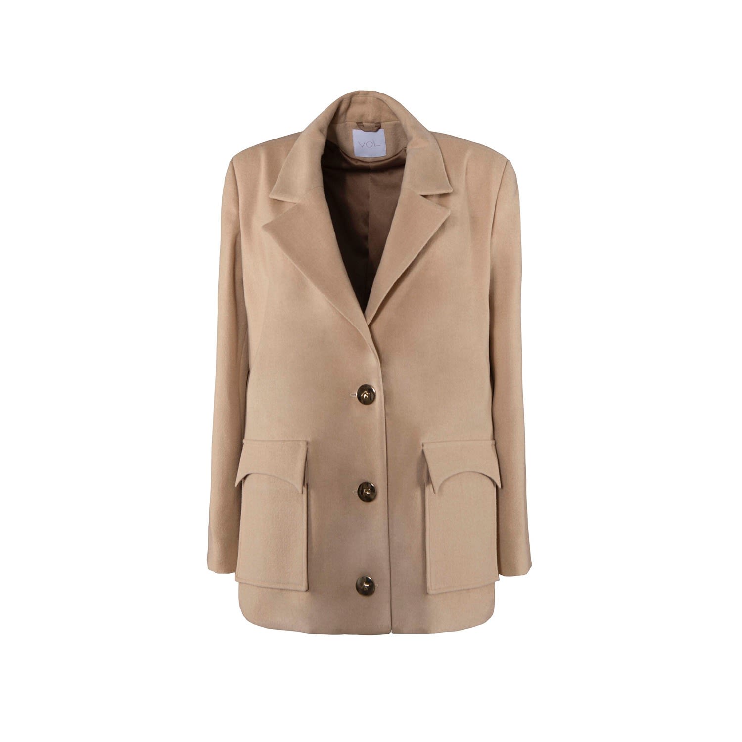 Vestiaire D'un Oiseau Libre Women's Neutrals Camelhair Jacket In Beige