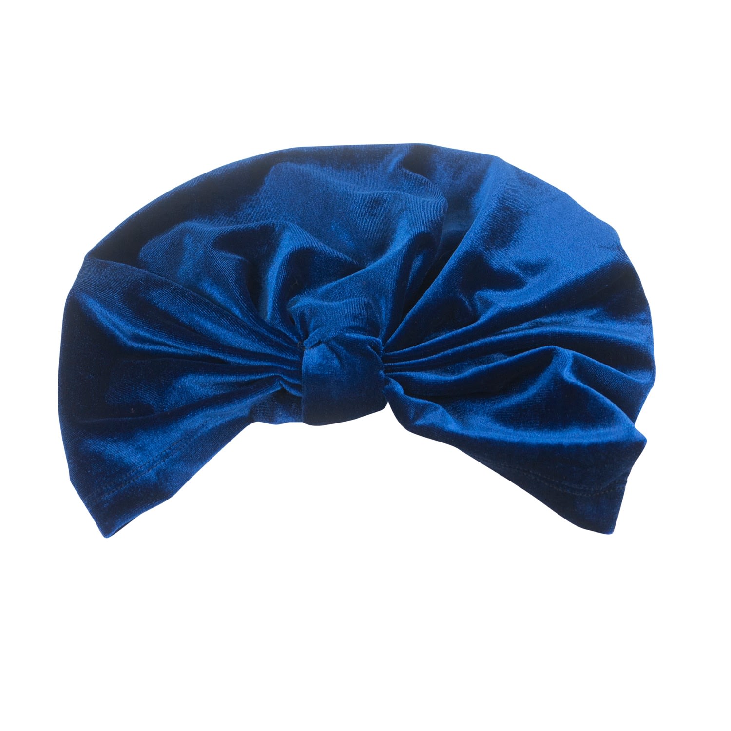 Women's Royal Blue Velvet Turban | Jennafer Grace
