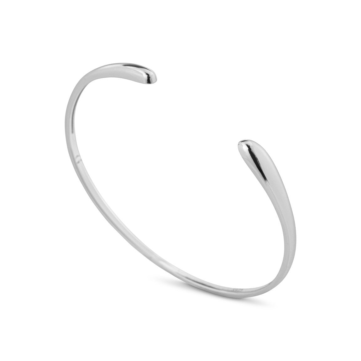 Women’s Water Drop Bangle In Silver Gold Trip