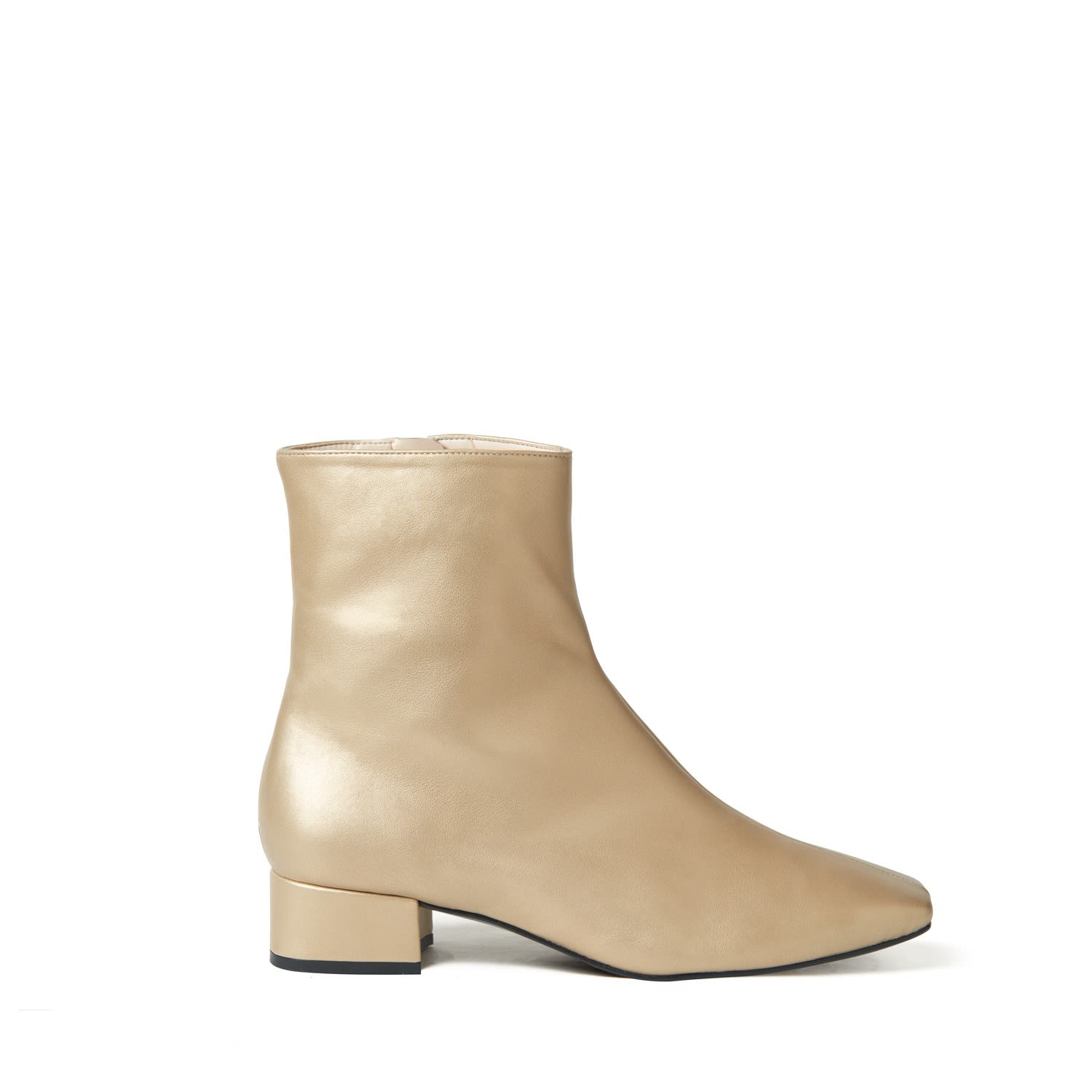 Women’s Vegan Ankle Boots Botànic Gold 3 Uk Urbànima