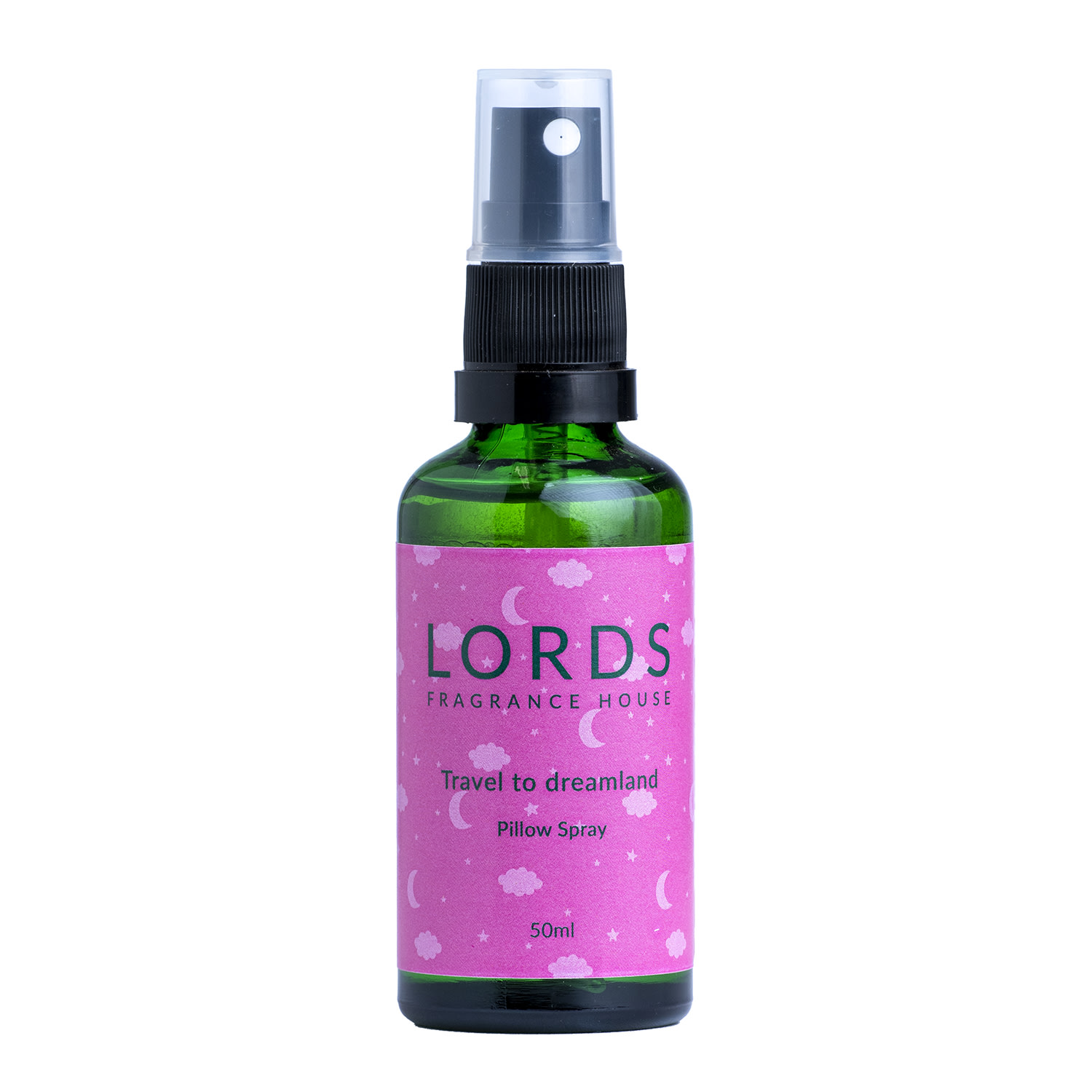 Green / Pink / Purple Travel To Dreamland Pillow Spray Lords Fragrance House