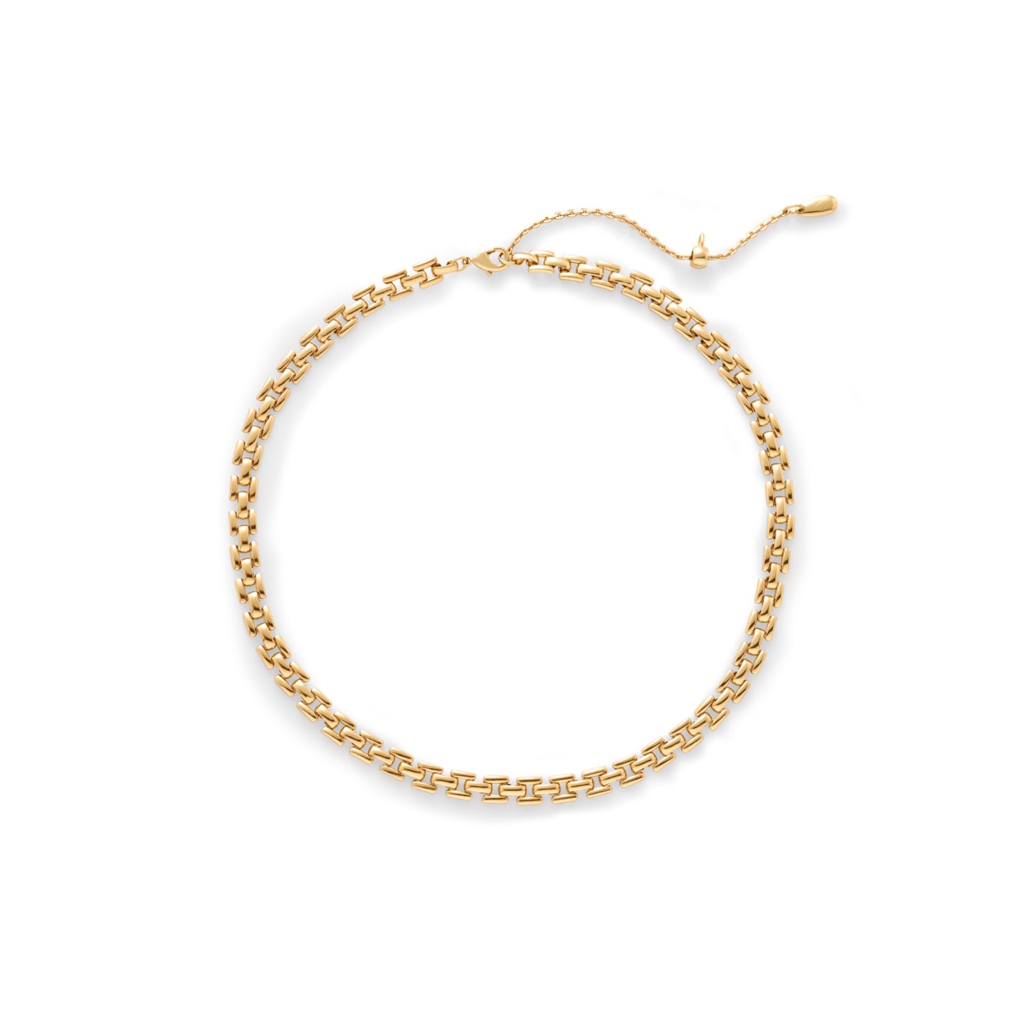 Retro Chic Women's Gold Rome Chain Necklace
