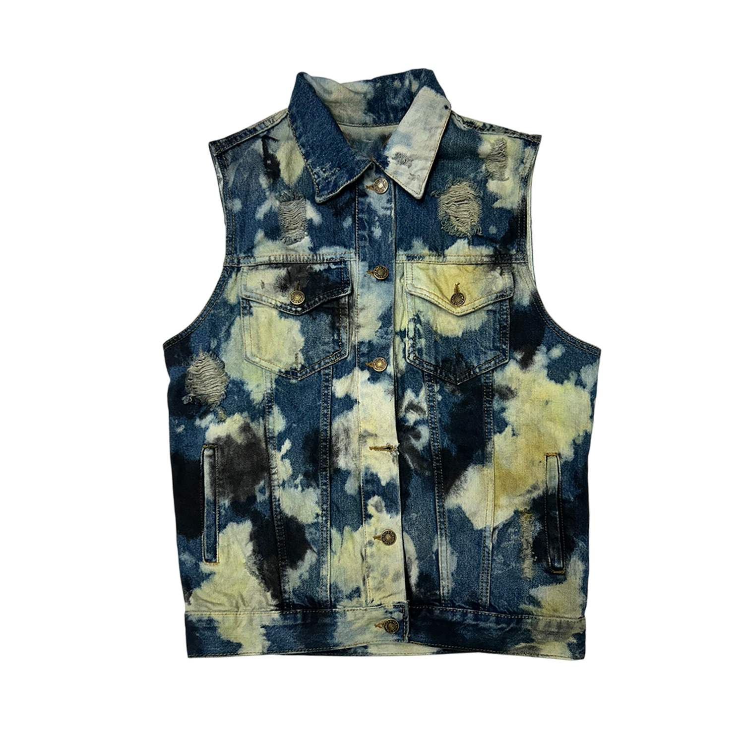 Zasta Studio Women's Denim Jacket Tie-dye Small F