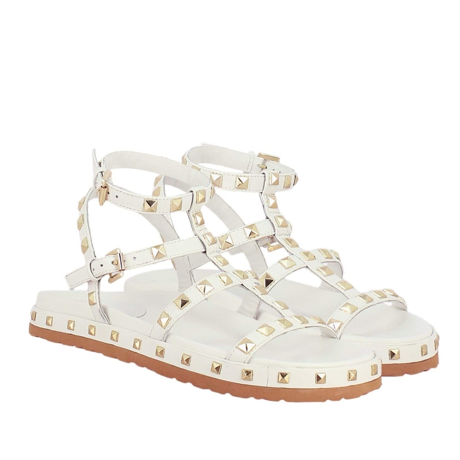 Shop Saint G Women's Alicia White Sandals