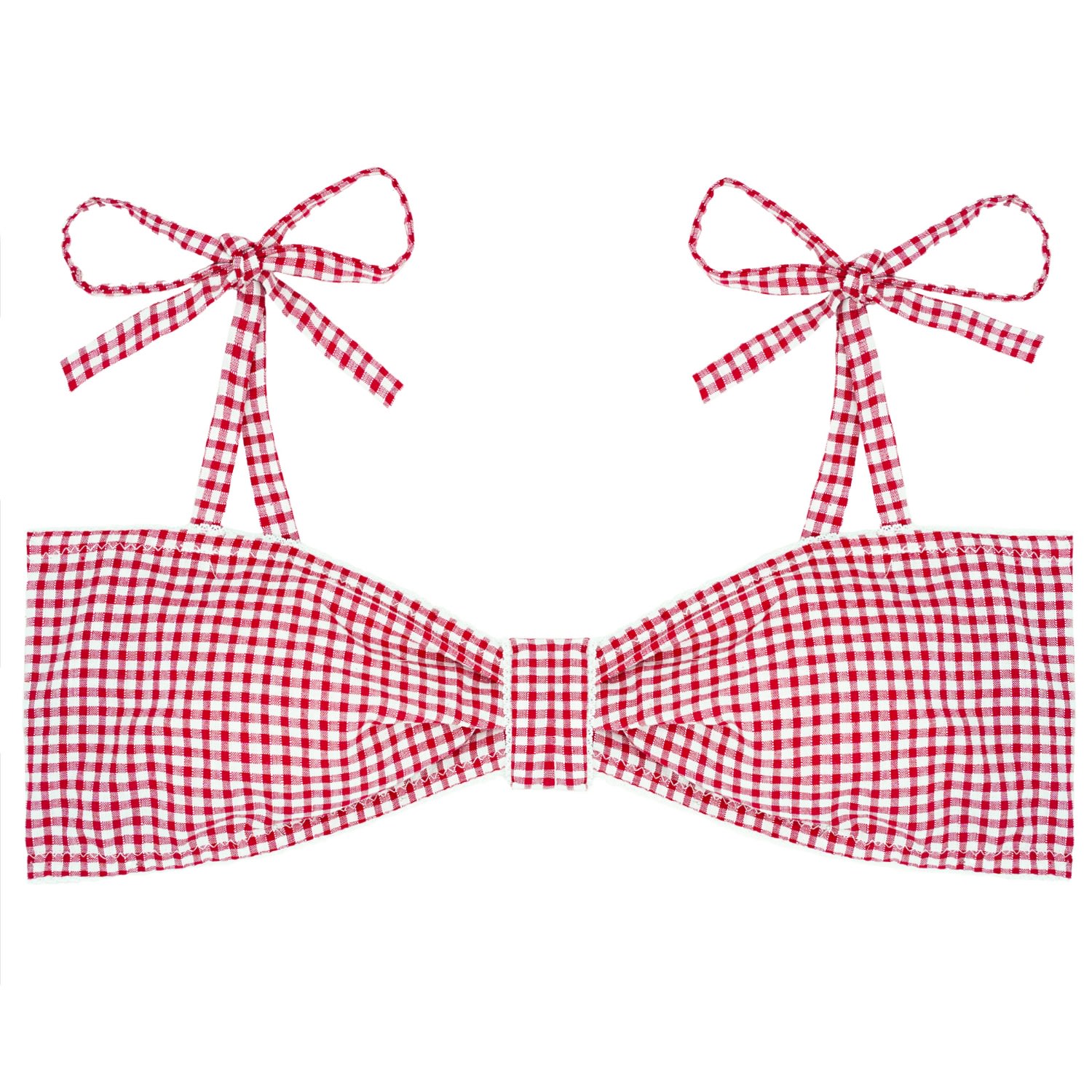 Women’s Red Strawberry Fields Bandeau Extra Small House of Marlow