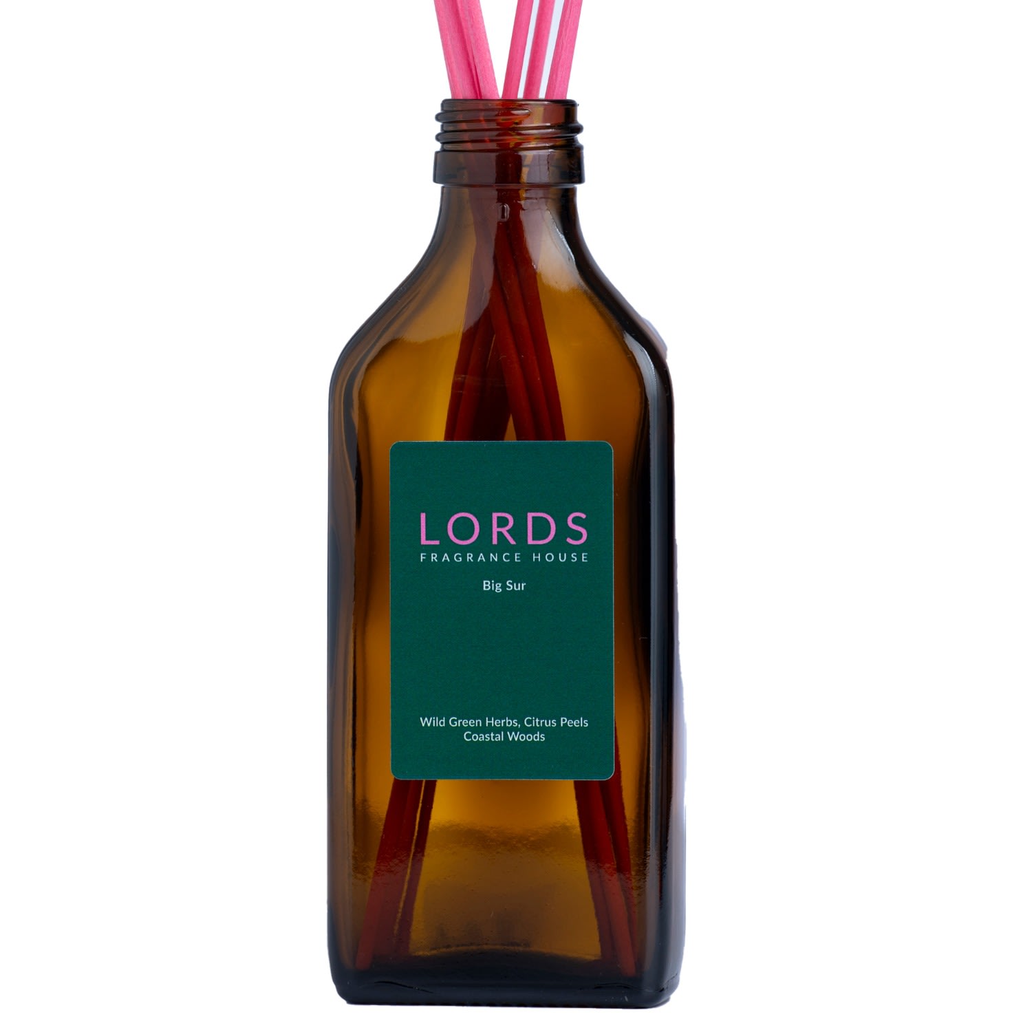 Green / Pink / Purple Big Sur Reed Diffuser Lords Fragrance House