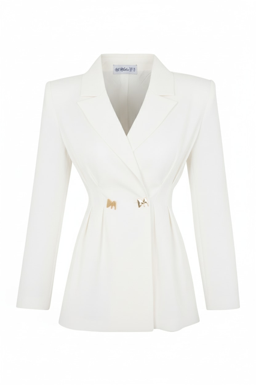 Ma Mulier Women's Ulric White Blazer In White